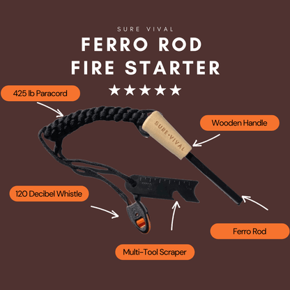 Ferro Fire Starter-SUREVIVAL