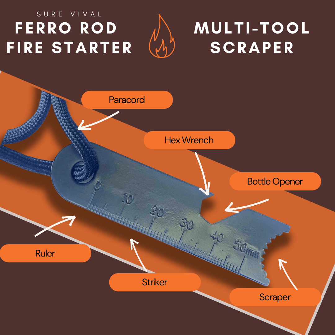 Ferro Fire Starter-SUREVIVAL